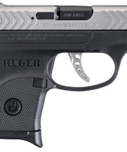 Ruger LCP 2 Tone 380 ACP DAO 2.75" Barrel, Black Grip, Stainless Slide