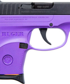 Ruger LCP Lady Lilac TALO Exclusive 380 ACP, 2.75" Barrel, Purple Frame, Black Slide, 6rd