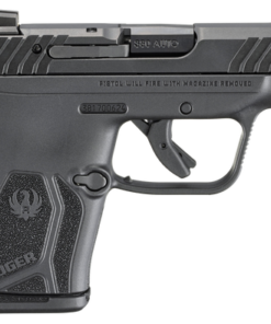 Ruger LCP Max Compact Frame 380 ACP 2.80" Barrel, Black Nitride Alloy Steel Serrated Slide, Black Polymer Frame, Textured Grip, No Manual Safety,...