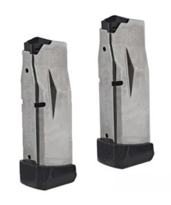 Ruger Max-9 Mag OEM Value Pack, E-Nickel Detachable, 12rd, for 9mm Ruger Max-9, 2 Per Pack