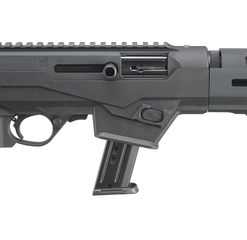 Ruger PC Charger TD 9mm 6.50" Threaded Barrel, Black Finish, Polymer Chassis, Takedown Stock, Brace Ready 1913 Adapter, Optics Ready, 17 Rd