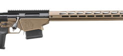 Ruger Precision 6.5 Creedmoor, 24" Barrel, Threaded 5/8X24, Black and Bronze, 10rd