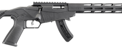 Ruger Precision Rimfire 22LR, 18" Threaded Barrel, Black, M-Lok Handguard, 15rd