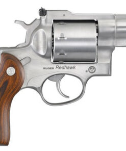 Ruger Redhawk, .357 Mag/38 Spl, 2.75" Barrel, 8rd, Satin Stainless, Wood Grips