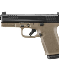 Ruger RXM 9mm, 4.5" Barrel, Threaded 1/2X28, Nitride Black Slide, Magpul EHG Flat Dark Earth Frame, Optics Ready, Front Night Sight, 15rd, 2 Magpul...