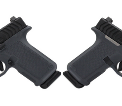 Ruger RXM Exclusive 9MM Pistol 4" SCT Greasy Slide Cut O.R. Stealth Gray, . 2-15 Rd Mags