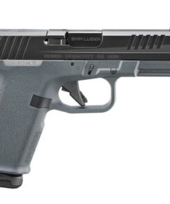 Ruger RXM Suppressor Ready 9mm, 4" Threaded Barrel Magpul EHG Gray Frame, Optics Ready, Front Night Sight, 15rd, 2 Magpul PMAG GL19 mags