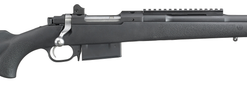 Ruger Scout Rifle 350 Legend, 16.5" Cold Hammer Forged Barrel, Muzzle Brake, Black, Adj Rear Sight, Protected Blade Front Sight, 5rd