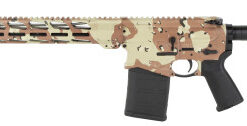 Ruger SFAR Small-Frame AR10 308/7.62 NATO, 16" Threaded Barrel, 5/8X24 Thread Pattern, Desert Storm Chocolate Chip Finish, 20 Rd