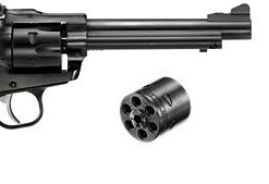 Ruger Single-Six Combo 2 Cylinder 22LR/22 Mag, 5.5" Barrel, Adjustable Sights, Blued Finish 6 Rd
