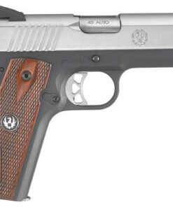 Ruger SR1911 Lightweight Commander-Style 45 ACP, 4" Barrel, Novak Sights, Thin Grips, 7rd Mag
