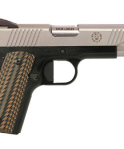 Ruger SR1911 TALO 9MM Blk/Alum 4.25" Barrel, G10 Desert Brown Grips