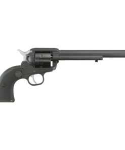 Ruger Wrangler 22 LR, 7.5" Barrel, Black Cerakote, Checkered Grips, 6rd
