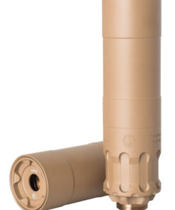 Rugged Suppressors Obsidian 9 with ADAPT Modular Technology, Pistol Suppressor, 9mm, Includes 1/2X28 Piston, Aluminium Tube, 17-4 PH Baffles, Flat...