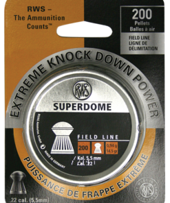 RWS/Umarex Superdome .22 Pellet Lead Domed/Grooved Skirt 200 Per Tin