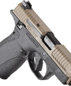 S&W Bodyguard 2.0, 380 acp 2.75", Flat Dark Earth Slide, Safety,Tritium Front,10/12Rd Mags