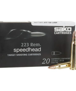 Sako Speedhead .223 Rem, 50gr, Full Metal Jacket, 20rd Box