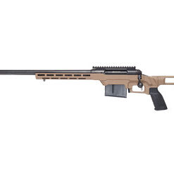 Savage 110 Precision .338 Lapua, 24" Heavy Barrel, 5/8x24 TPI, BA Muzzle Brake, MDT LSS XL Chassis, AccuTrigger, Flat Dark Earth, Left Hand, 5rd