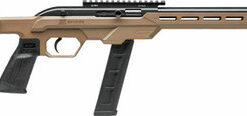 Savage 64 Precision 22 LR, 16.5" Threaded Barrel, FDE Synthetic Stock, 20rd