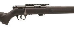 Savage 93R Bolt 17HMR 16.5" Heavy Threaded Barrel, Rail Black Stock 5rd Mag