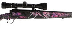 Savage Axis XP Compact, .223 Rem, 20", 4rd, 3-9x40mm Weaver Scope, Muddy Girl Camo