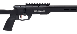 Savage B22 Precision 22LR, 18" Heavy Barrel, Black, MDT Custom Chassis, 10Rd