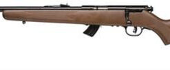 Savage Mark II GL Full Size 22 LR 10rd,21" Matte Black Sporter Barrel, Matte Black Drilled & Tapped Carbon Steel Receiver, Satin Brown Fixed Wood...