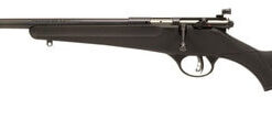 Savage Rascal Youth 22 LR 1rd 16.13" Matte Black Sporter Barrel, Matte Black Carbon Steel Receiver, Black Fixed Synthetic Stock, Left Hand
