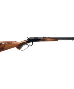 Savage Revel Deluxe Full Size 22 LR 12+1 18" Black Threaded Barrel, Black Drilled & Tapped Aluminum Receiver, Satin Walnut Fixed Stock, Right Hand