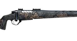 Seekins Precision Havak PH3 7mm Remington Mag 22" Black Fluted Threaded Barrel, Black Picatinny Rail Steel Receiver, Adj Cheek Riser Woodland...