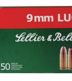 Sellier and Bellot 9mm/9mm Para 115 JHP 50rd Box