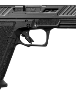 Shadow Systems DR920 Elite 9mm, 4.48" Black Spiral Fluted Barrel with Compensator, Nitride Finish Slide, Black, Optics Ready, Trigger Safety,...