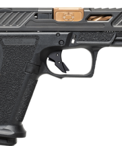 Shadow Systems MR920 Elite 9mm, 4" Bronze Spiral Fluted Barrel, Elite Slide, Black, Optics Ready, Tritium Front, 2x10rd, California Compliant