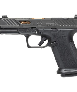 Shadow Systems MR920 Elite MA Compliant 9mm, 4.5" Bronze Threaded Barrel, Nitride Black, Optics Ready, Flat Trig, Trig Safety, Tritium Front, 2x10rd