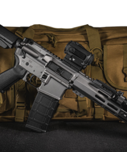 Shark Coast Tactical Grey Night AR15 Pistol Bundle 5.56 NATO 30+1 10.50" Barrel, Gray Cerakote, M-LOK Handguard, Magpul SL-K Stock, Vortex Sprax...