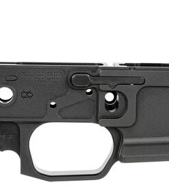 Sharps Bros. Gen 2 Livewire Forged Stripped Lower Receiver, Multi Cal, Black Finish, Ambidextrous Bolt Release, CNC Machined from a custom 7075...