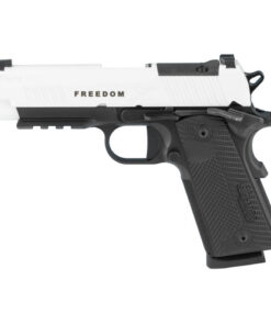 Sig Sauer 1911 X Carry 45ACP, 4.2" Barrel, Cerakote Slide, DLC Frame, White Slide with Freedon Engraving, Black Frame, G10 Grips, Optics Ready,...