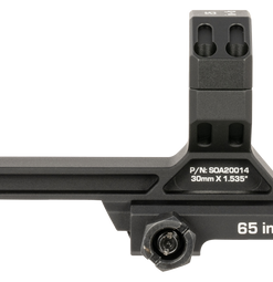 Sig Sauer Alpha-MSR, Scope Mount, 34mm, 1.535" Height, 0 MOA, Anodized Finish, Black, Fits Picatinny