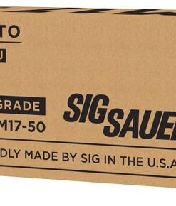 Sig Sauer Ammo Elite Ball M17 9mm+ P 124gr, FMJ, Military Grade, 50rd Box