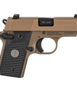 Sig Sauer P238 Emperor Scorpion 380 ACP, 2.7" Barrel, Flat Dark Earth, Black G10 Grip, 7rd
