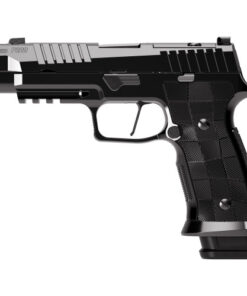 Sig Sauer P320 SXG Reserve 9mm, 3.9" Barrel, Integrated Compensator, High Polish DLC Finish, GridLOK Grips, 21rd