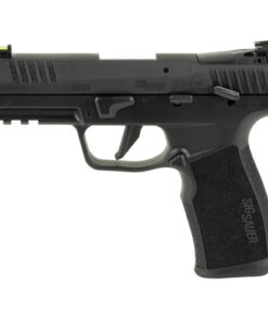 Sig Sauer P322 22 LR, 4 Barrel", Anodized Black, Adj Fiber Optic Sights, Optics Ready, 2x10rd, California Compliant