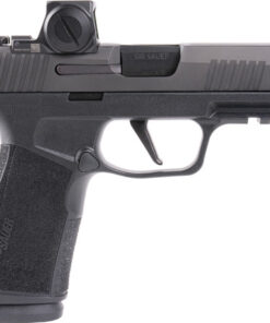 Sig Sauer P365 9mm, 3.7" Barrel. Black, Romeo-X Optic, 17rd