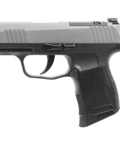 Sig Sauer P365 Micro-Compact 9mm 10+1 3.10" Barrel, SS Optic Ready/Serrated Slide, Black Frame w/Accessory Rail, Polymer Grip
