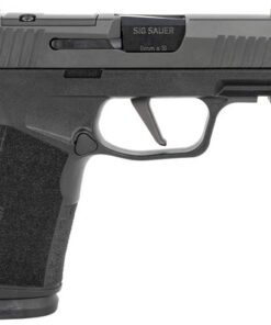 Sig Sauer P365 X-Macro COMP 9mm 17+1, 3.10" Barrel, Integrally Compensated/Optic Ready/Black Polymer Frame w/Beavertail & Picatinny Rail