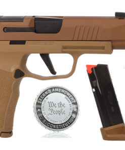 Sig Sauer P365 XL 2A Lipsey's Exclusive 9mm, 3.7" Barel, Coyote, Polymer Frame, 17rd