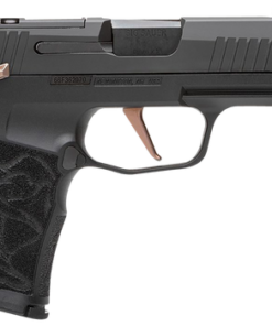 Sig Sauer P365XL Rose 9mm, 3.1" Barrel, Black, Rose Engraved Grips, 10rd