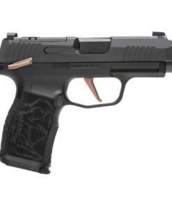 Sig Sauer P365XL Rose 9mm, 3.1" Barrel, Black, "Rose" Engraved Slide/Grips, 12rd