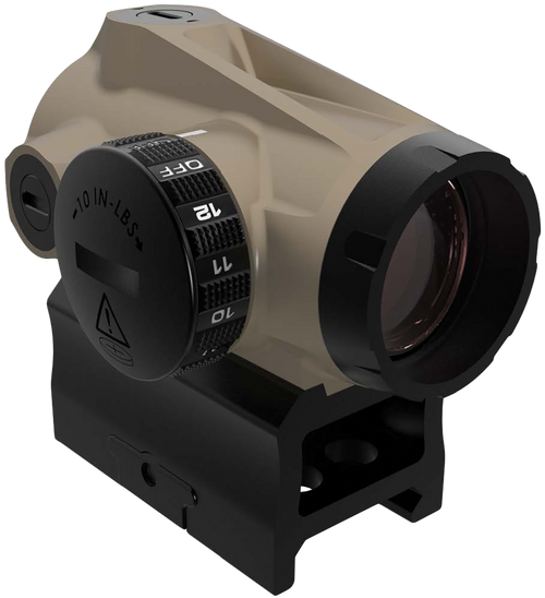 Sig Sauer ROMEO MSR GEN II, Red Dot, 20mm Objective, 2 MOA Dot, Matte Finish, Flat Dark Earth, Includes Absolute Co Witness Mount