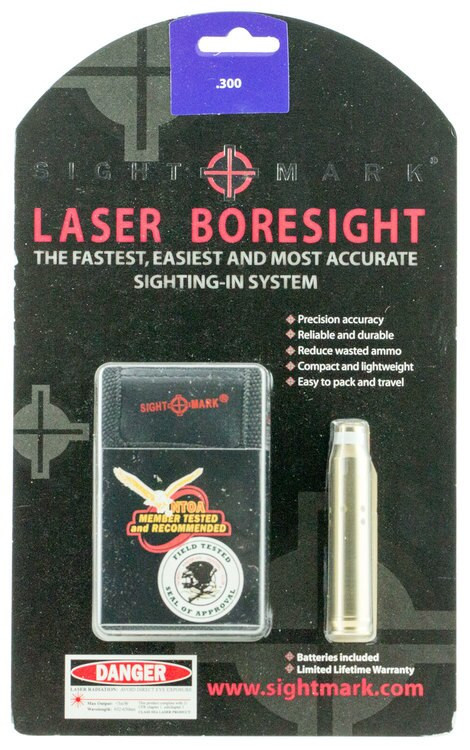 Sightmark Boresight 300 Win Cartridge Brass
